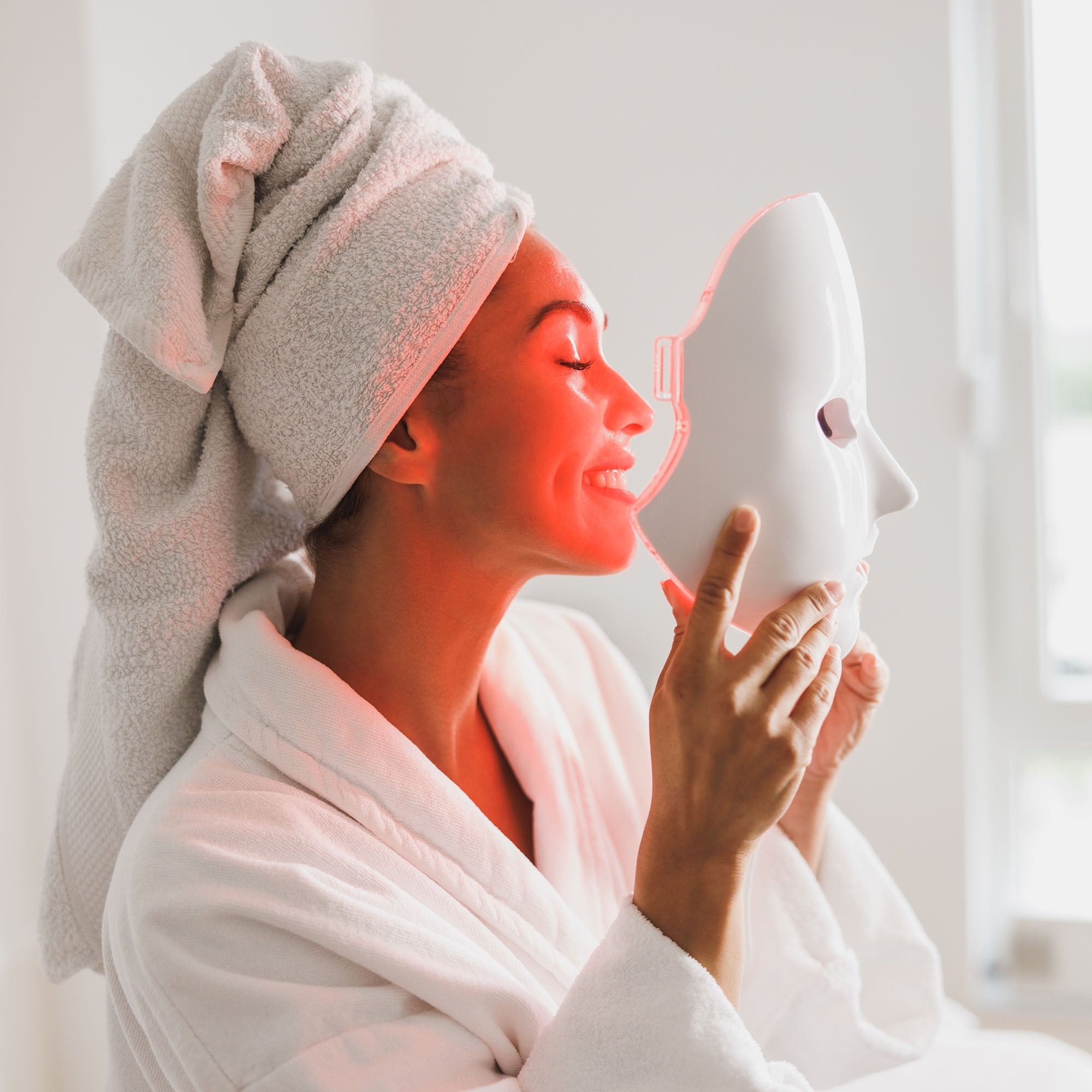 Pursonic 7-in-1 LED Light Therapy Face Mask & Full-Body Red Light Therapy Panel
